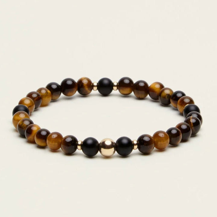 Spiritus | UNIVERSAL INSPIRATION Bracelet | Tigers Eye, Onyx - Suzie Anderson Home