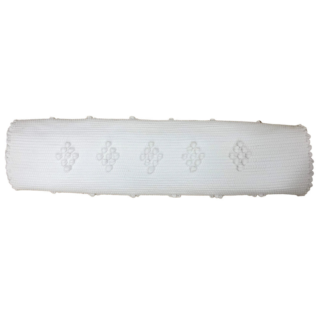 Spot Cotton Bathmat | White - Suzie Anderson Home