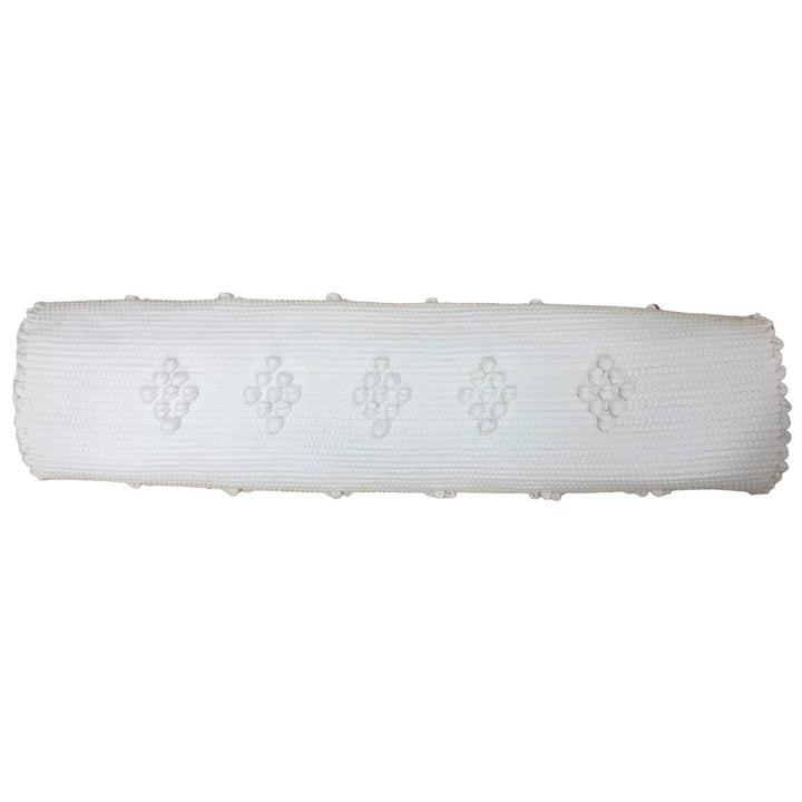 Spot Cotton Bathmat | White - Suzie Anderson Home