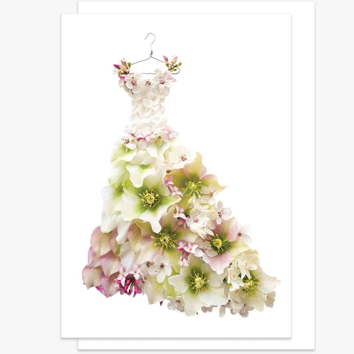 Springtime Dress Card w Envelope