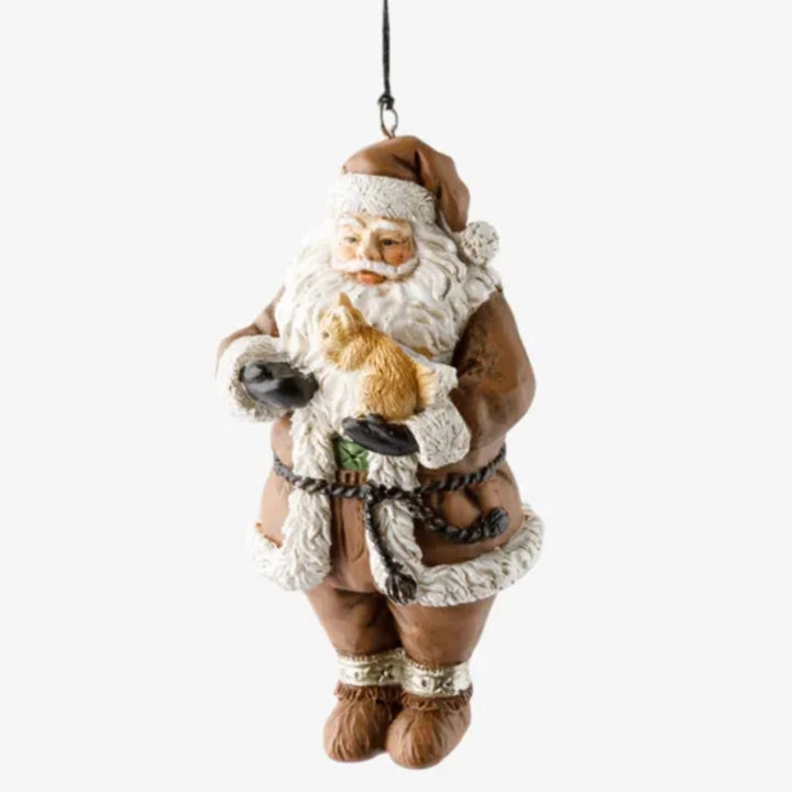 Santa Tales with Squirrel Xmas Decoration