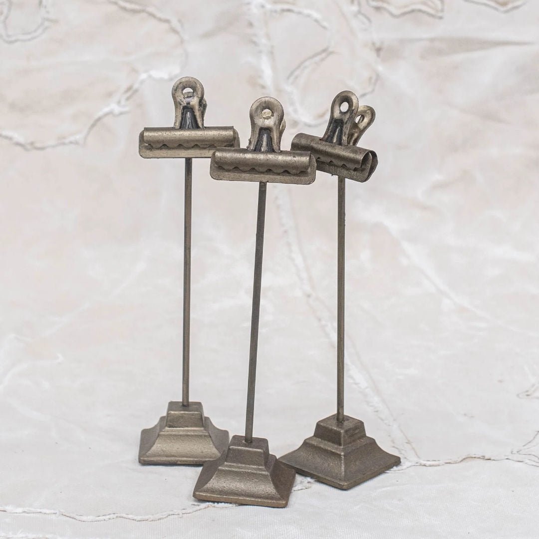 Standing Metal Clips | Short - Suzie Anderson Home