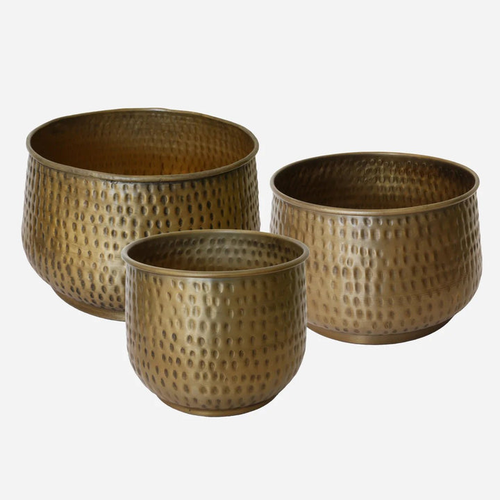 Staten Planter | Antique Brass - Suzie Anderson Home
