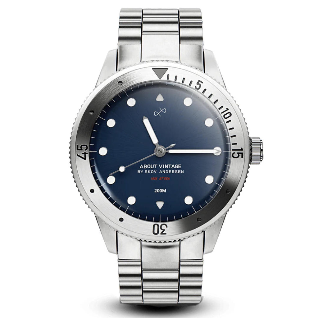 1926 At Sea Watch | Steel/Steel Blue (not for under water use