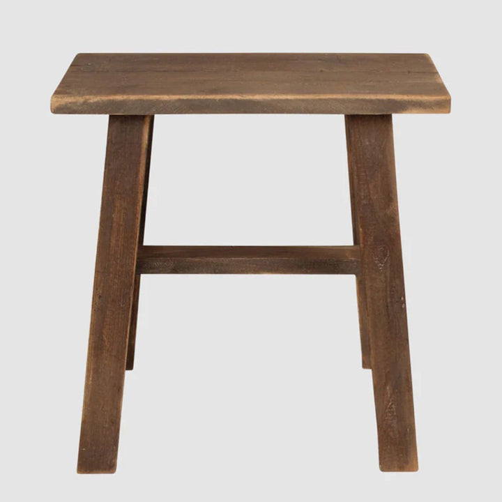 Corman Reclaimed Timber Stool H43cm