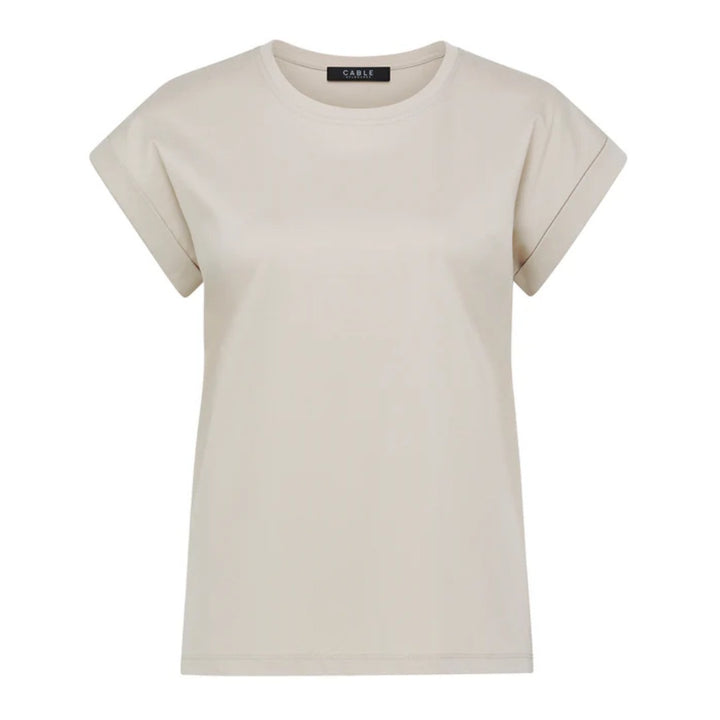Cable | Pima Tee | Stone