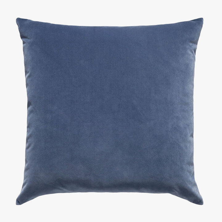 Etro Velvet & Linen Cushion & Insert | Storm Blue | 50x50cm
