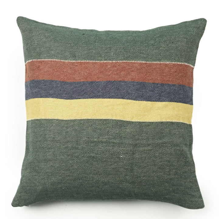 Libeco Linen Belgian Pillow Cover | 50 x 50cm | Spruce | Washed Linen