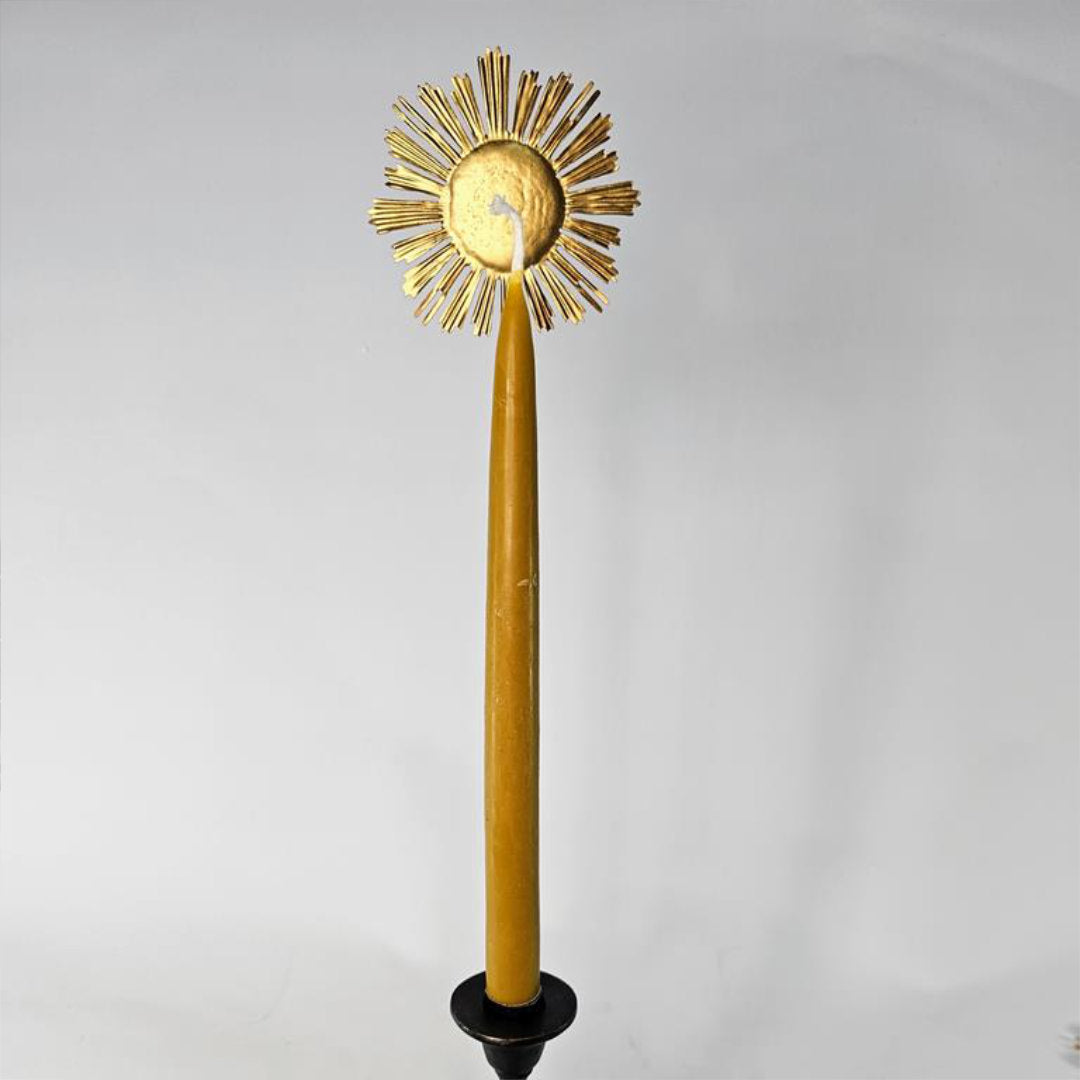 Round Sunray Candle Halo Accessory | Small 9cm