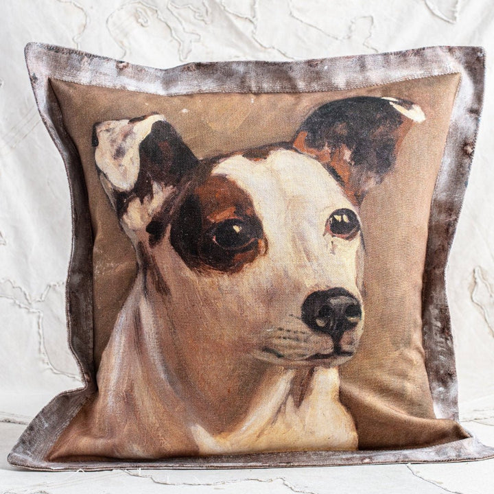 Swarm Canvas Cushion Cover | Terrier | 58 x 58cm - Suzie Anderson Home