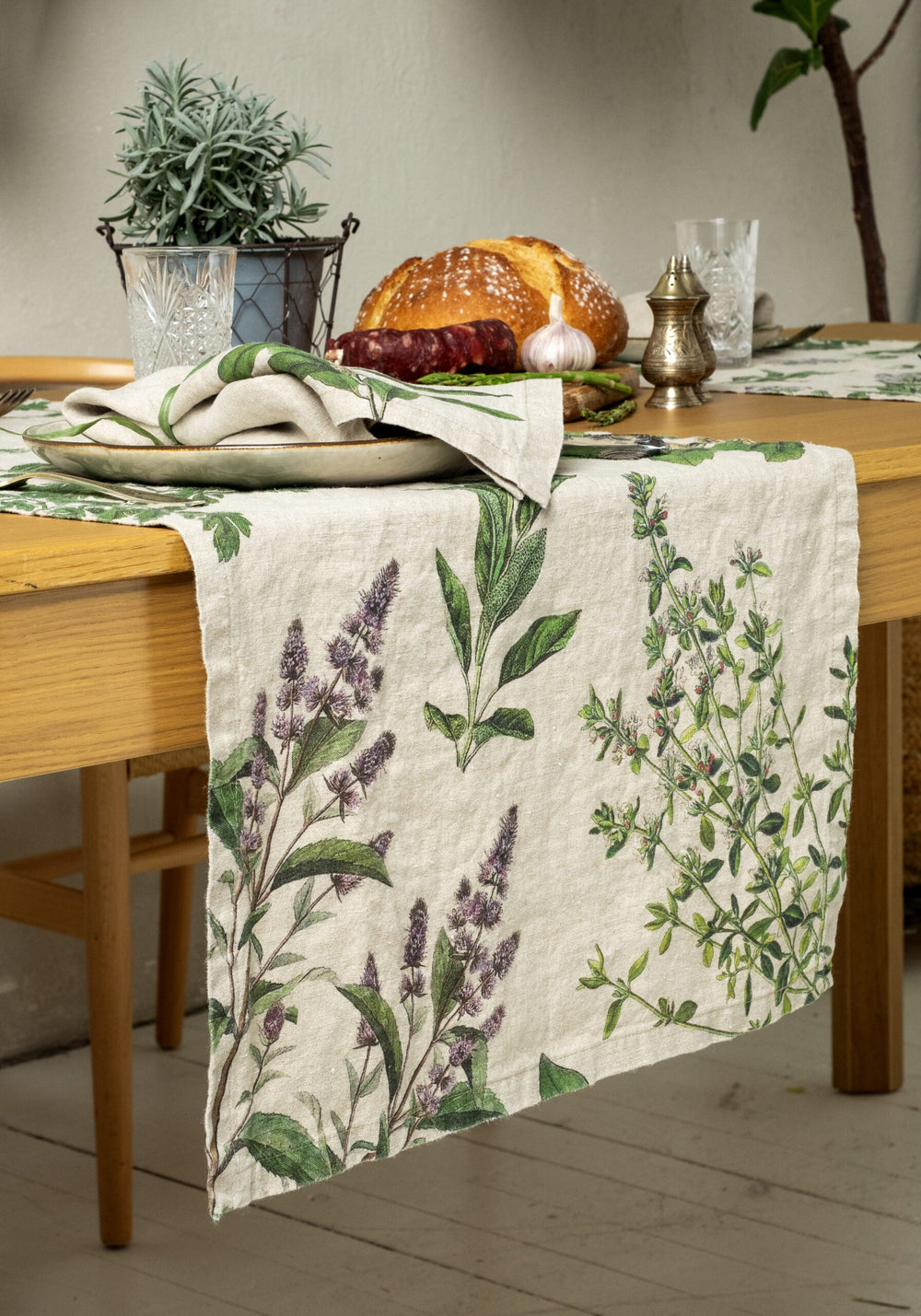Table Runner | Fine Herbs | 48x136cm - Suzie Anderson Home