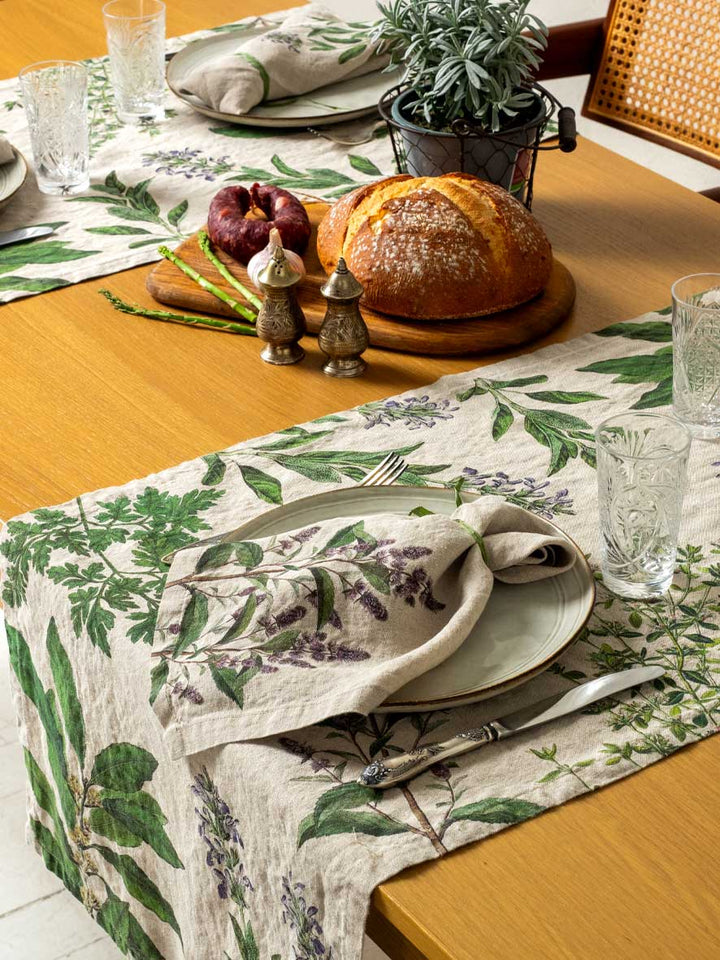Table Runner | Fine Herbs | 48x136cm - Suzie Anderson Home