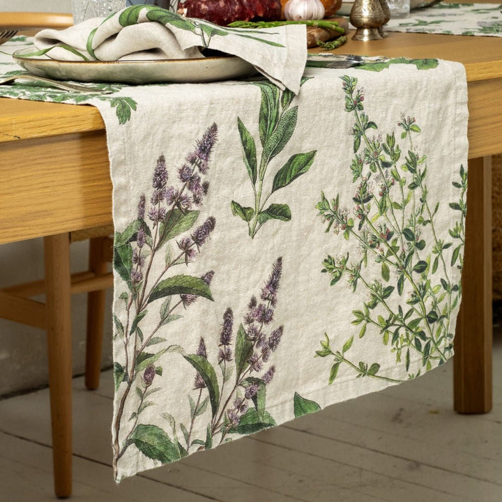 Table Runner | Fine Herbs | 48x136cm - Suzie Anderson Home