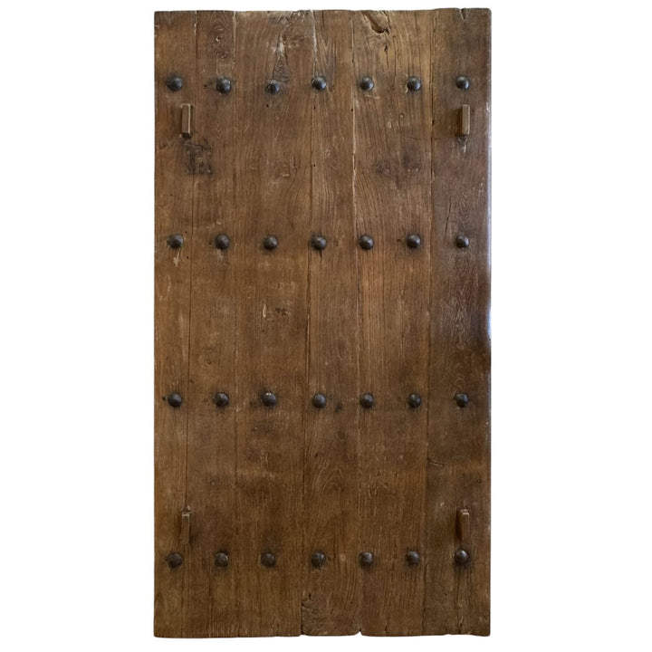 Vintage Indian Coffee Table | Reclaimed Studded Old Door | W172 x D95 x H44cm