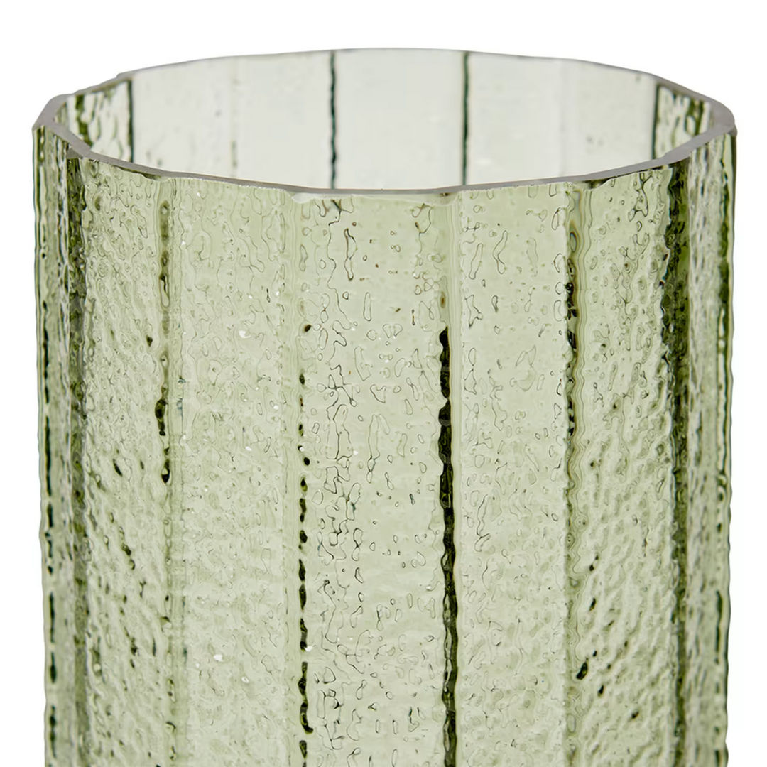 Samson Green Vase | Tall 25cm
