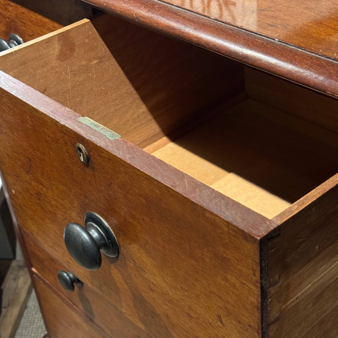 Victorian 19th Century Antique Cedar Tall Boy