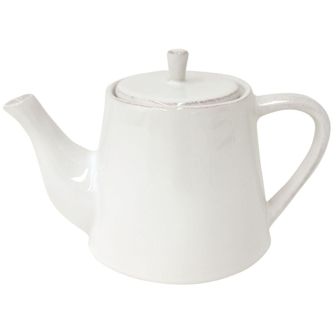 Tea Pot | Nova White | Made in Portugal | 1 Litre - Suzie Anderson Home