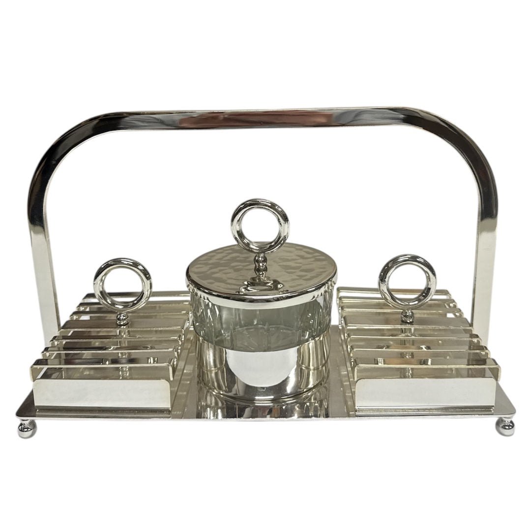 Tea Service | Silver | Hand Crafted in Turkey - Suzie Anderson Home