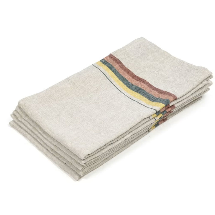 Dock Linen Tea Towel | Libeco | Lucerne Stripe