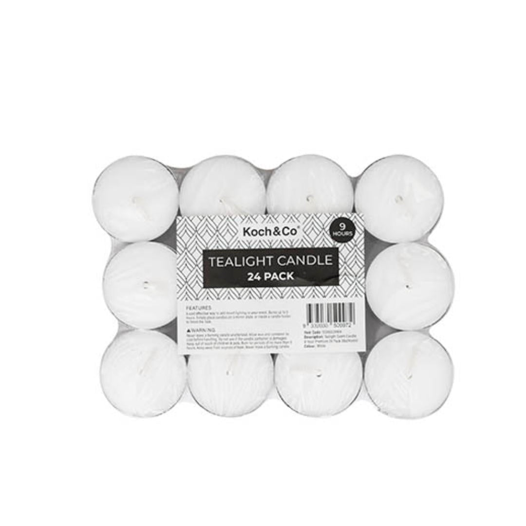 Tealights | 9 Hour Burn | Pack of 24 - Suzie Anderson Home