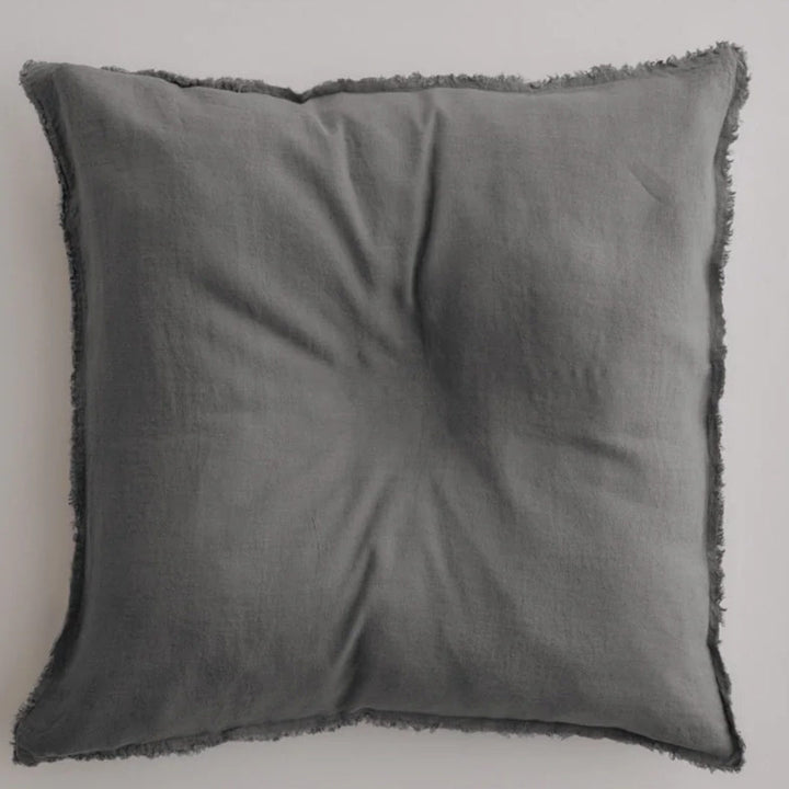 Flocca Euro Linen Pillowcase | Tempest