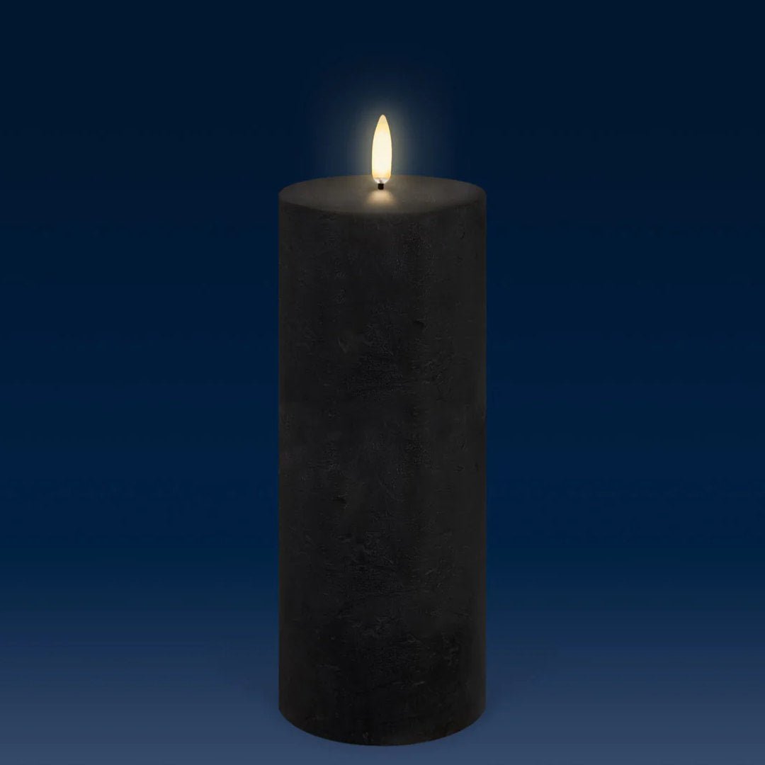 Textured Black | Flameless Candle - Suzie Anderson Home