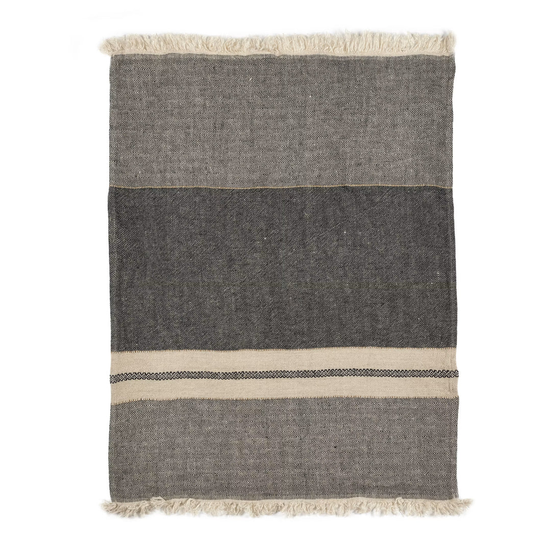 The Belgian Linen Towel Small Fouta | Libeco | Tack Stripe