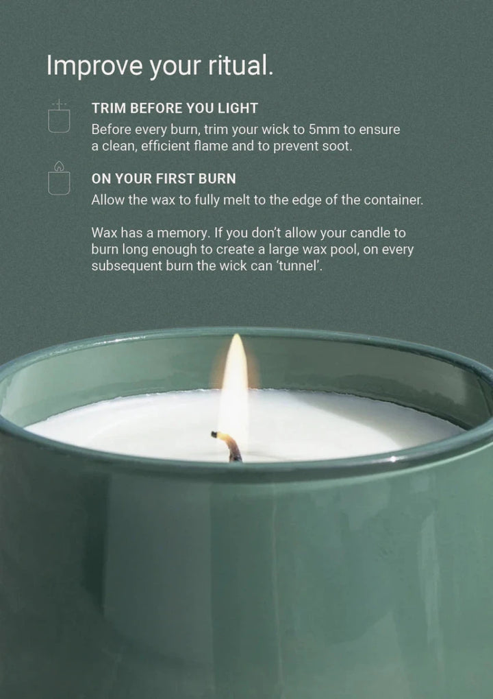 Therapy® Garden Candle | Wild Mint &amp; Lime | 260g - Suzie Anderson Home