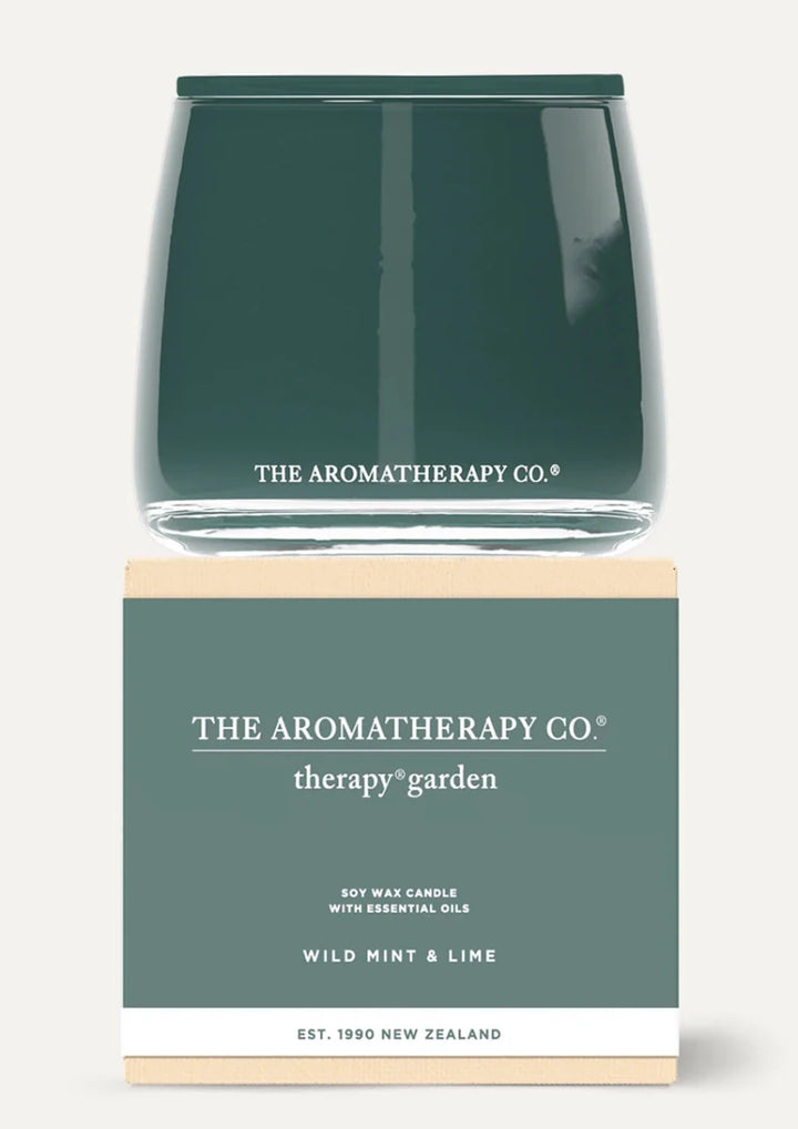 Therapy® Garden Candle | Wild Mint &amp; Lime | 260g - Suzie Anderson Home