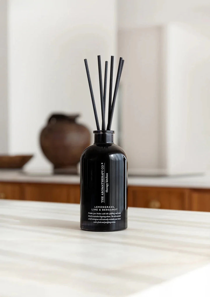 Therapy® Kitchen Diffuser | Lemongrass, Lime &amp; Bergamot | 250ml - Suzie Anderson Home