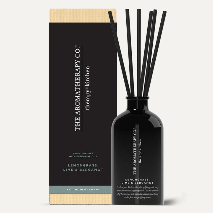 Therapy® Kitchen Diffuser | Lemongrass, Lime &amp; Bergamot | 250ml - Suzie Anderson Home