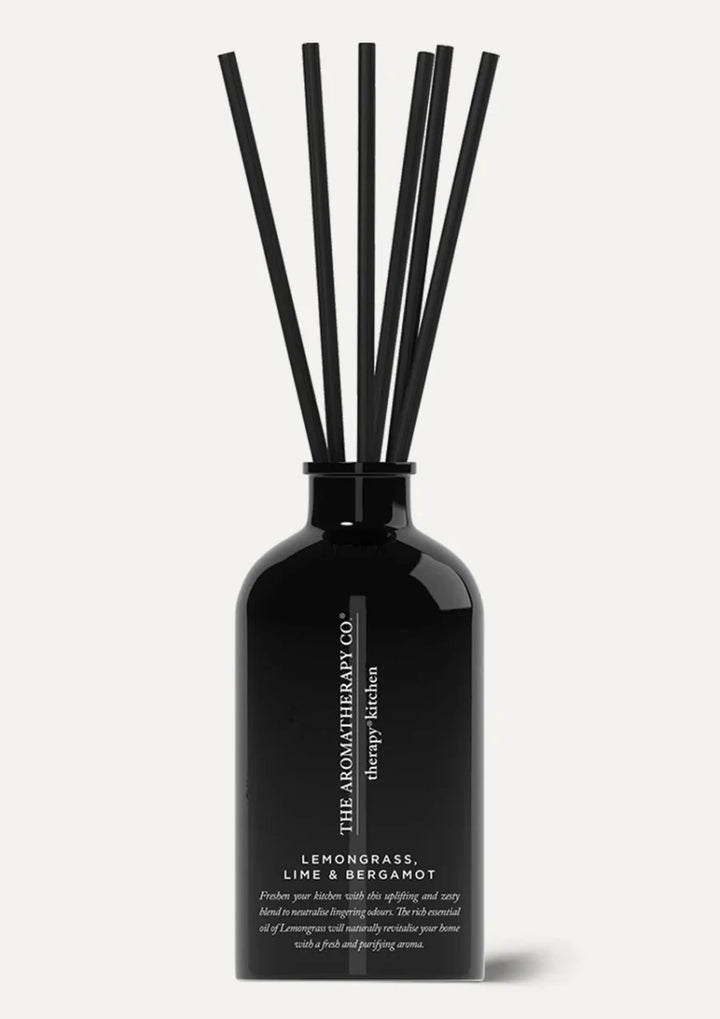 Therapy® Kitchen Diffuser | Lemongrass, Lime &amp; Bergamot | 250ml - Suzie Anderson Home
