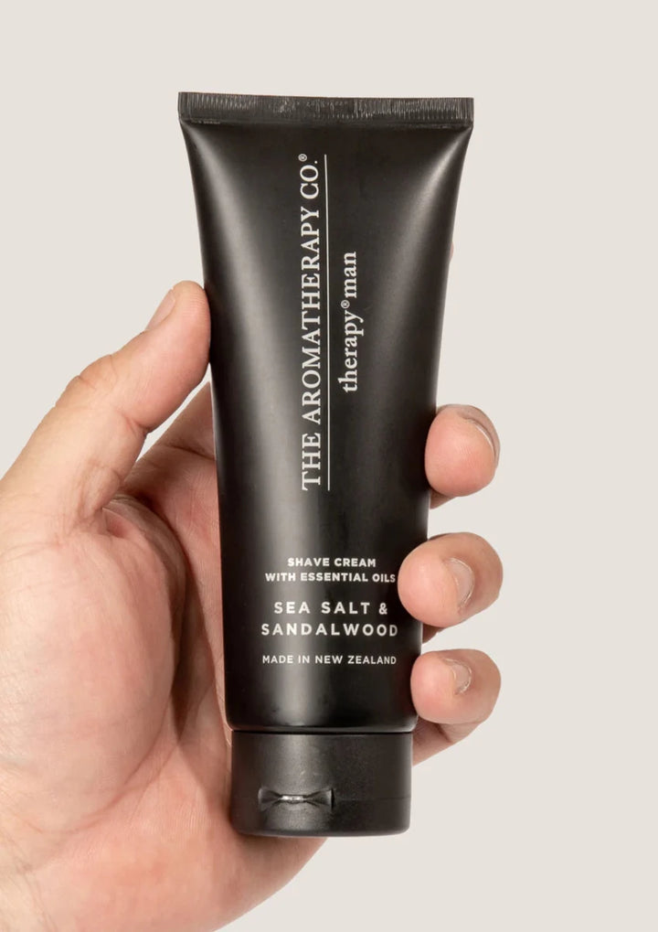 Therapy® Man Shaving Cream | Sea Salt &amp; Sandalwood - Suzie Anderson Home