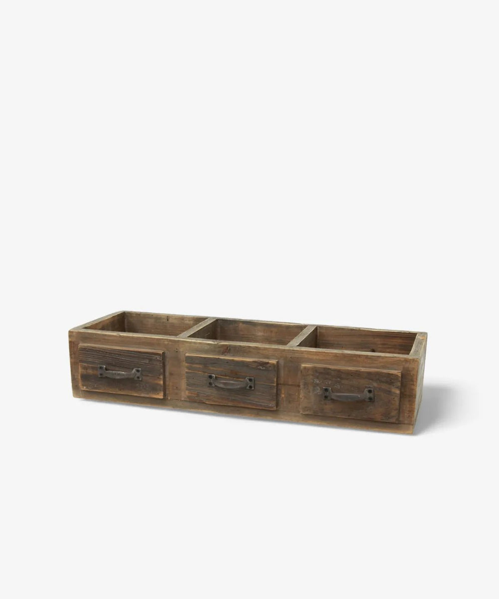 Three Part Divided Storage Drawer - Suzie Anderson Home