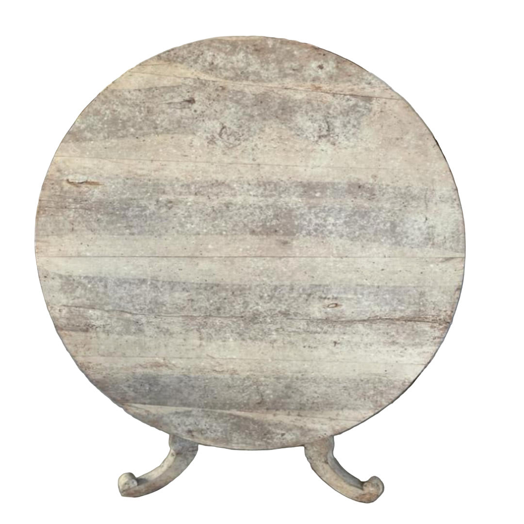 Early 20th Century Italian Distressed/Painted Walnut Table (BOWRAL)