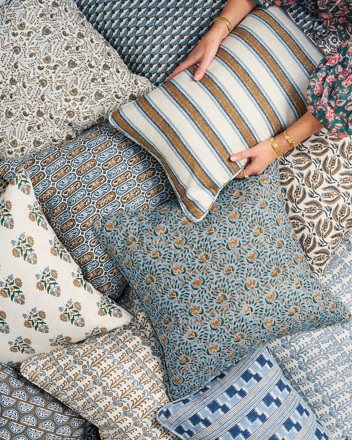 Lido Tobacco Cushion & Insert | 35x55cm