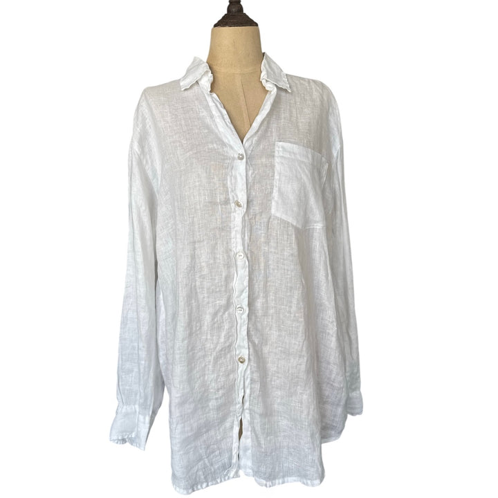 Frockk | Erika Shirt | White