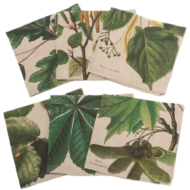 Trees | Linen Napkin | SET OF 6