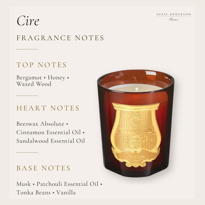 Trudon Cire Classic Candle | 270g | Beeswax Absolute - Suzie Anderson Home