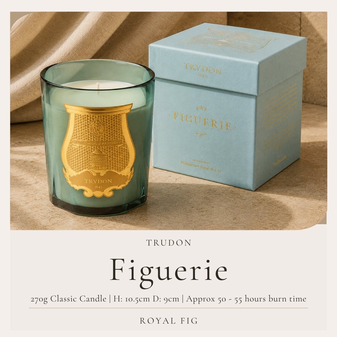 Trudon Classic Figuerie Candle | 270g | Royal Fig - Suzie Anderson Home