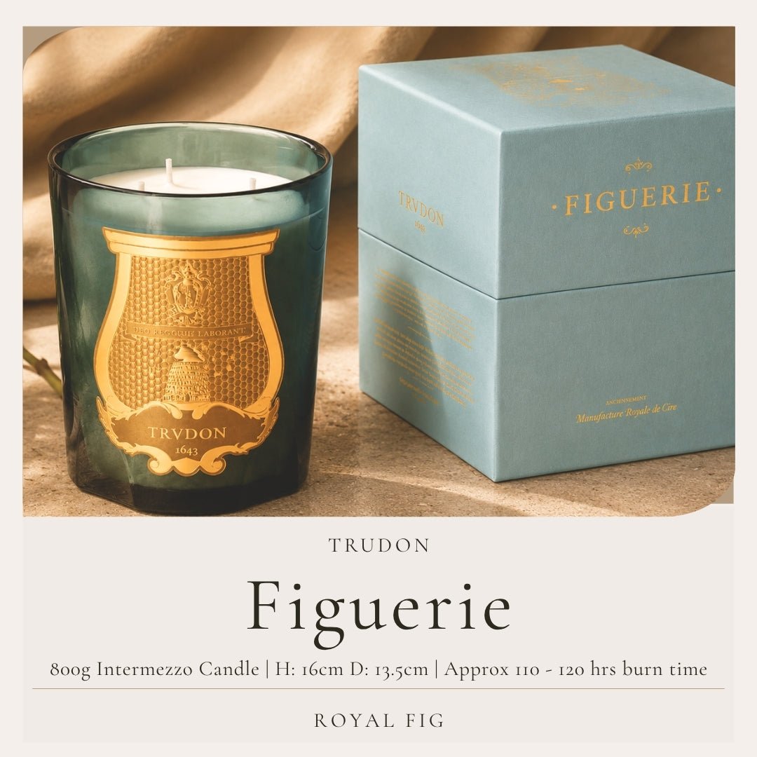 Trudon Intermezzo Figuerie Candle | 800g | Royal Fig - Suzie Anderson Home