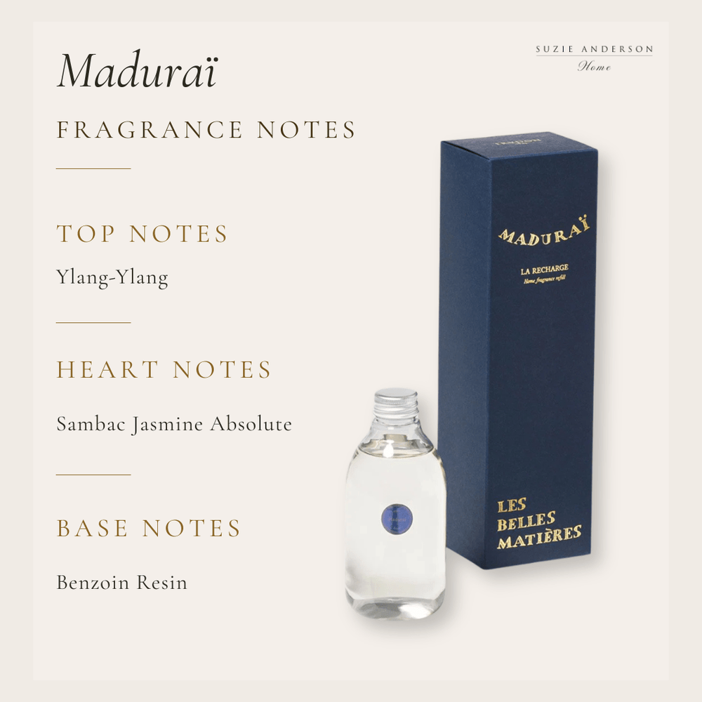 Trudon | Le Diffuser | Maduraï REFILL | 300ml | Splendour of Indian jasmine - Suzie Anderson Home
