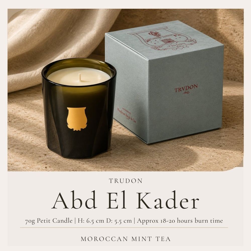 Trudon Petite Candle | Abd El Kader 70g | Moroccan Mint Tea - Suzie Anderson Home