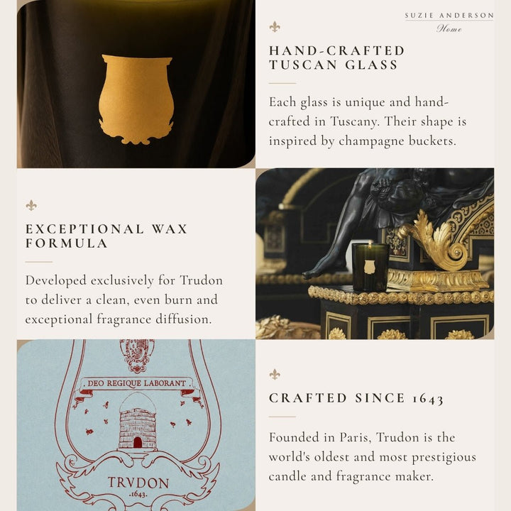 Trudon Petite Candle | Abd El Kader 70g | Moroccan Mint Tea - Suzie Anderson Home