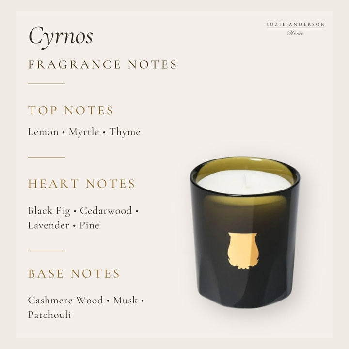 Trudon Petite Candle | Cyrnos 70g | Mediterranean aromas - Suzie Anderson Home