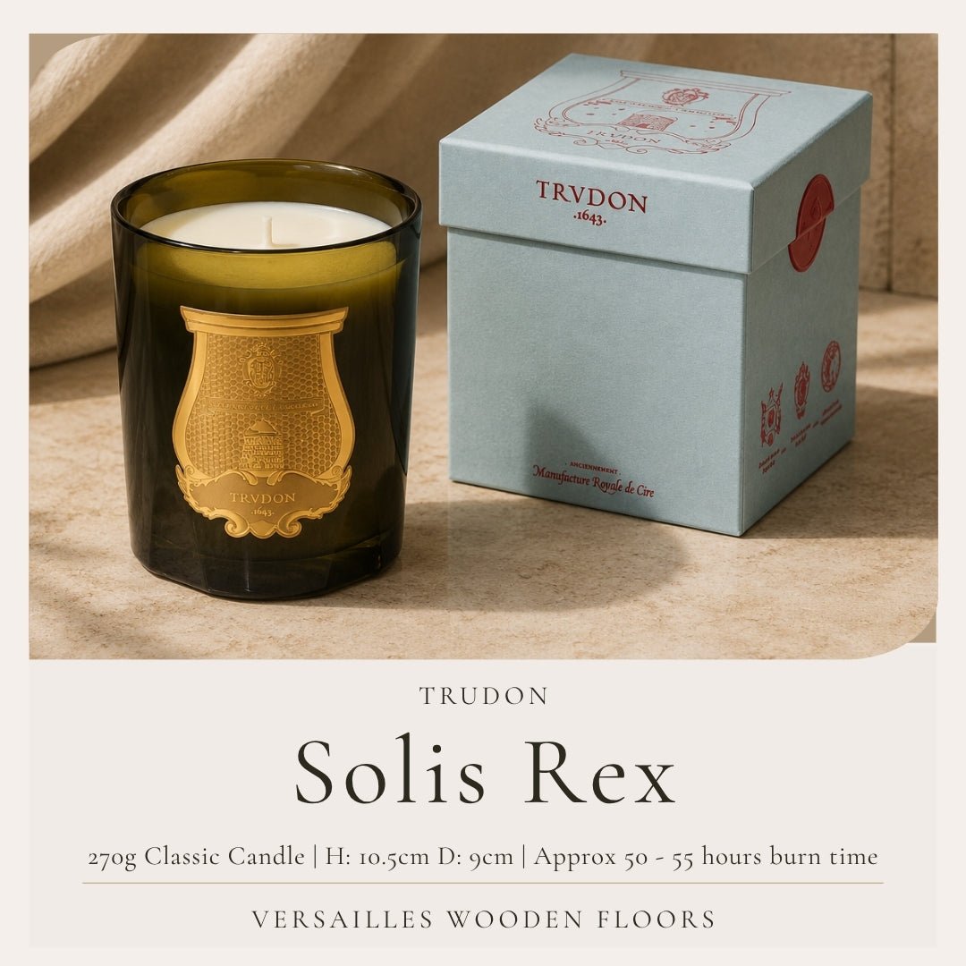 Trudon Solis Rex Classic Candle | 270g | Versailles Wooden Floors - Suzie Anderson Home