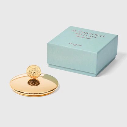 Trudon | Solis Rex Louis XIV Candle Topper | Polished Bronze - Suzie Anderson Home