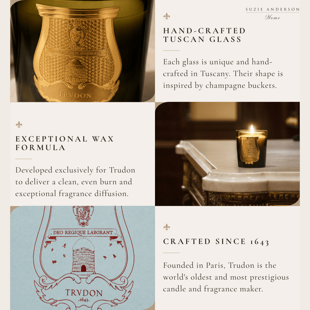 Trudon Spiritus Sancti Classic Candle | 270g | Incense - Suzie Anderson Home