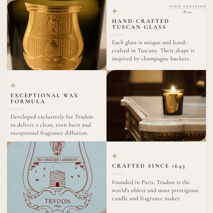 Trudon Spiritus Sancti Classic Candle | 270g | Incense - Suzie Anderson Home
