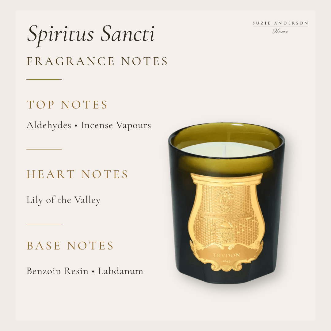 Trudon Spiritus Sancti Classic Candle | 270g | Incense - Suzie Anderson Home